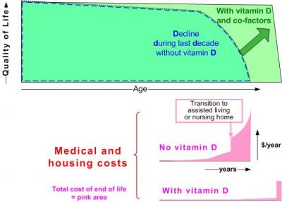 Vitamin D should reduce medical costs