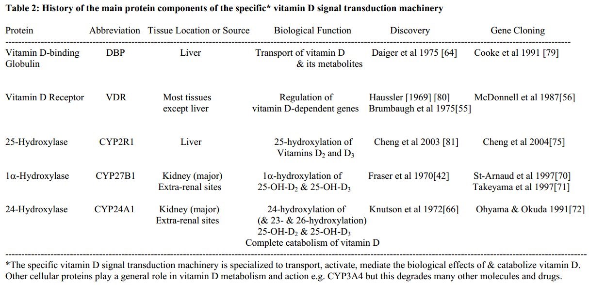 vitamin d history